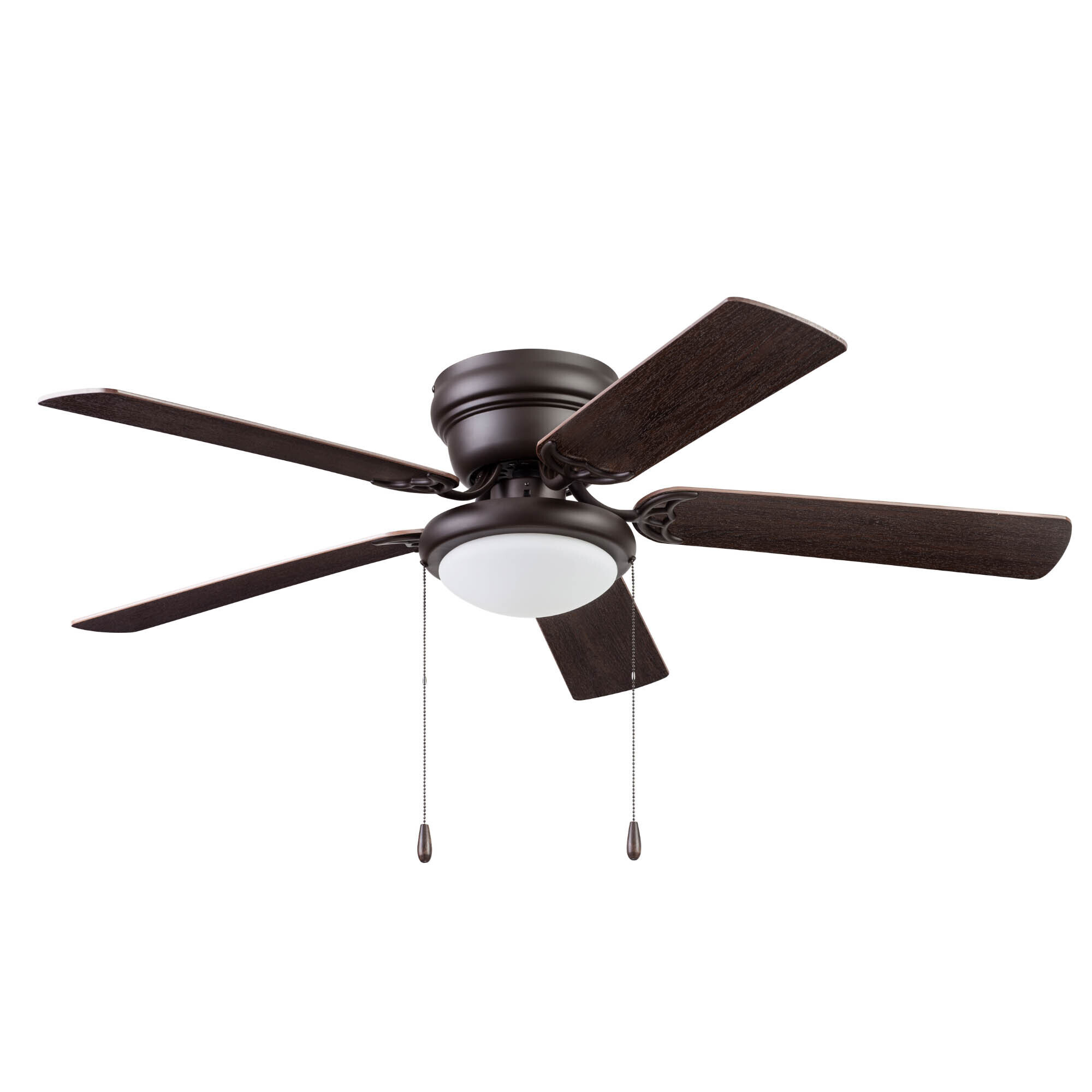 Portage Bay, 52in. Cherry Hill Ceiling Fan Light Sienna Bronze, Fan Diameter 52 in, Fan Blade Span 50-54 Model# 51492